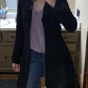 H&M Black Pea Coat